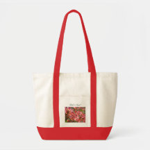 Bride's Aunt tote bags Weddings Dogwood Flowers