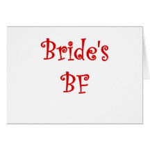 Brides BF Cards