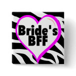 Brides BFF (Heart Zebra Print)