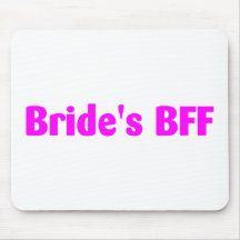 Brides BFF (Pink) Mousepads