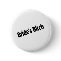 Brides Bitch Black Pin