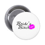 Brides Bitch Kiss Button