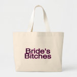 Brides Bitches Black Pink Outlined Bags