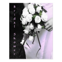 Bride's Bouquet Bridal Shower Invitation