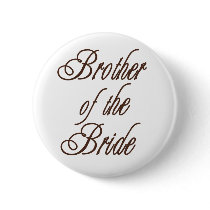 Bride's Brother Classy Browns Pins