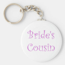 Bride's Cousin Keychain
