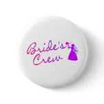 Brides Crew (Bride) Pinback Button