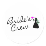 Brides Crew (Bride) stickers