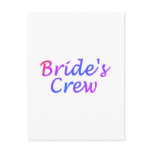 Brides Crew (Pastel)