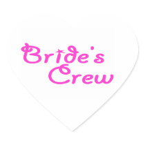Brides Crew Sticker