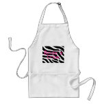 Brides Crew (Zebra Stripes) aprons