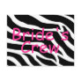Brides Crew (Zebra Stripes) Post Cards