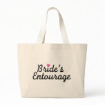 Bride's Entourage Canvas Bag