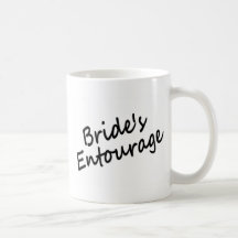 Brides Entourage Coffee Mugs