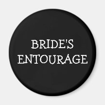 Brides Entourage Fridge Magnet