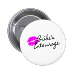 Brides Entourage (Kiss) Button