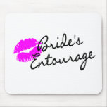 Brides Entourage (Kiss) Mouse Pad