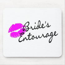 Brides Entourage (Kiss) Mouse Pad