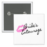 Brides Entourage Lips Buttons