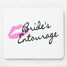 Brides Entourage Lips Mousepads