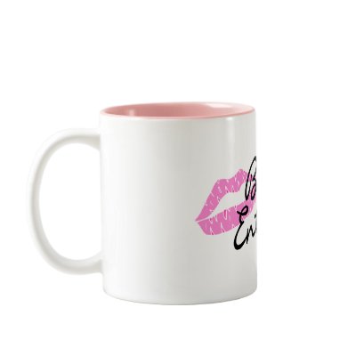 Brides Entourage Lips Mug by CelebrationZazzle