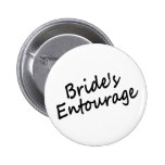 Bride's Entourage Pinback Buttons