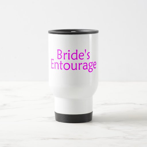 Brides Entourage Pink Coffee Mugs