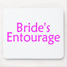 Brides Entourage Pink Mouse Pads