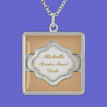 BRIDES MAIDS  GIFT STERLING SILVER NECKLACE necklaces