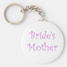 Bride's Mother Key Chain
