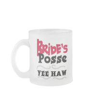 Bride's Posse Bachelorette Party Tshirts Coffee Mugs