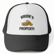 Bride's Property Mesh Hats