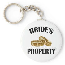 Bride's Property Keychain