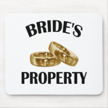 Bride's Property Mousepad