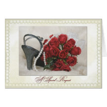 Bride's Request Greeting Card