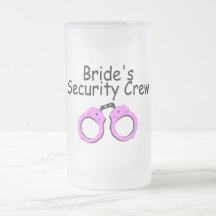 Brides Security Crew (Handcuffs) Coffee Mug