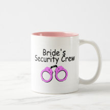 Brides Security Crew (Handcuffs) Coffee Mug