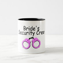 Brides Security Crew (Handcuffs) Mugs