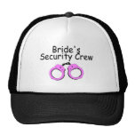 Brides Security Crew (Pink Cuffs) Hat