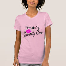 Brides Security Crew T-shirts