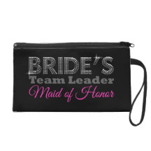 Bride's team to leader maid of honor