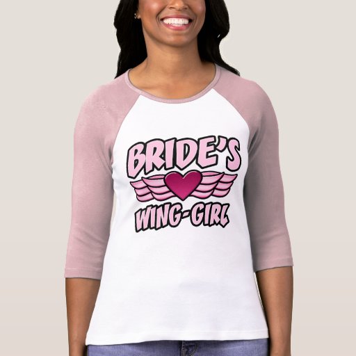 Bride's Wing-Girl Bachelorette Party Tee Shirts