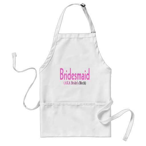 Bridesmaid (AKA) Apron