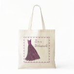 Bridesmaid Bag - LILAC PURPLE Bridesmaid Dress