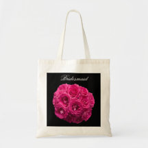 Bridesmaid Bag -- Pink Roses