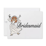 Bridesmaid Bride invitations