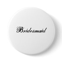 Bridesmaid Button