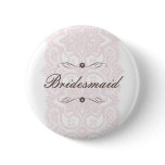 Bridesmaid Button-Vintage Bloom
