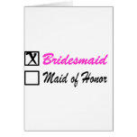 Bridesmaid (Bx)
