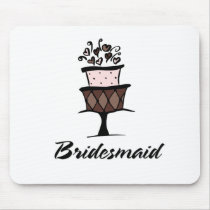 Bridesmaid Cake Mouse Mat